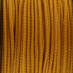 a close-up of micro cord - Air Force gold
