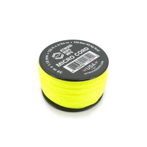 a spool of micro cord - neon yellow