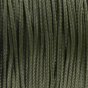 a close-up of micro cord - olive drab