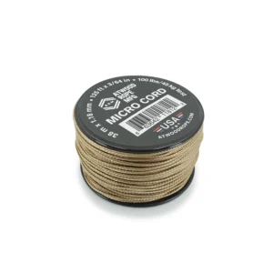 a spool of micro cord - tan
